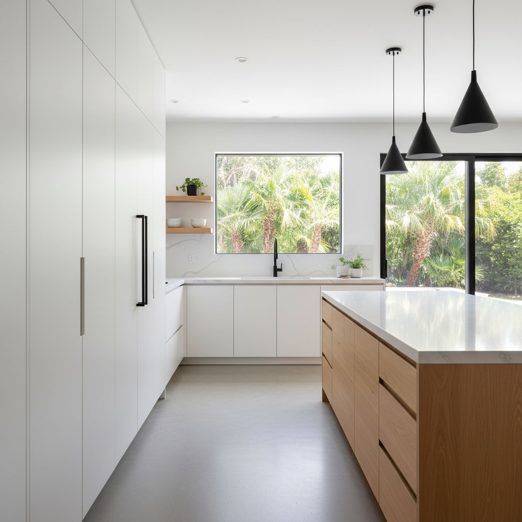 Custom kitchen planning table